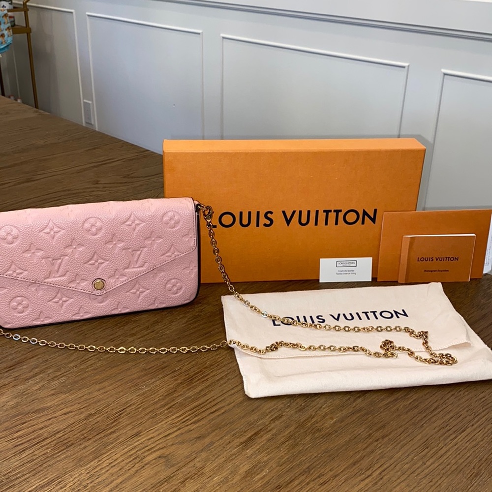 Louis Vuitton Pochette Felicie Pink GM